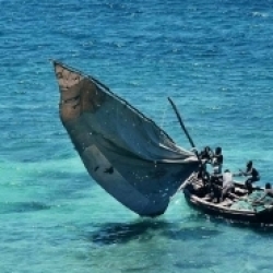 Barco pesqueiro tradicional